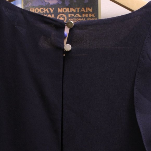 Navy Maxi Dress - Picture 4 of 4